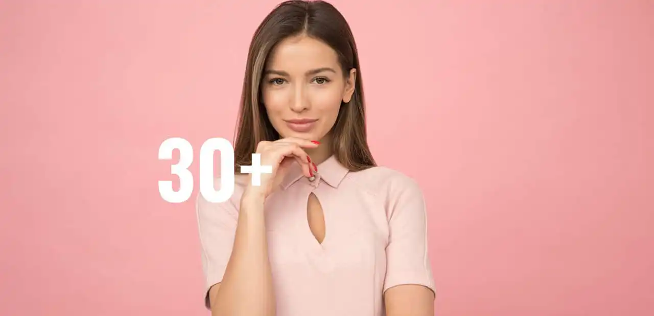 Model surpassed 30 years in age