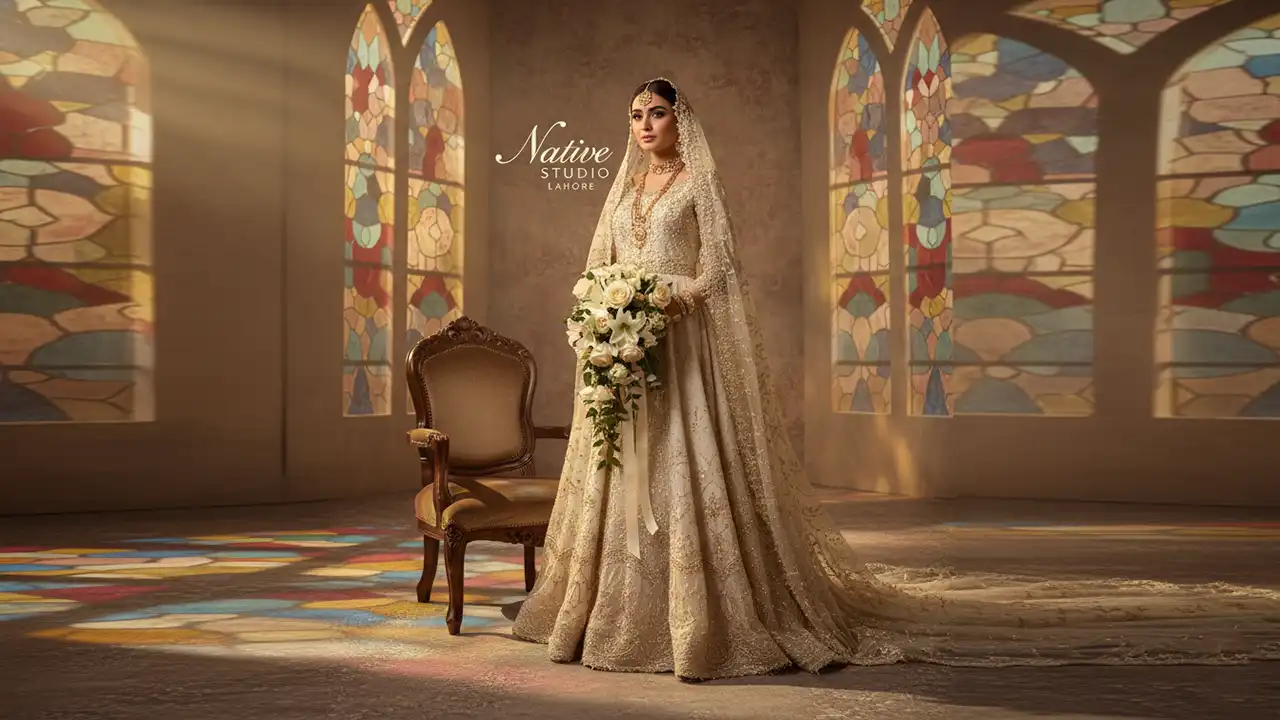 Graceful Bridal Model Needed for Vintage Church Campaign in Lahore