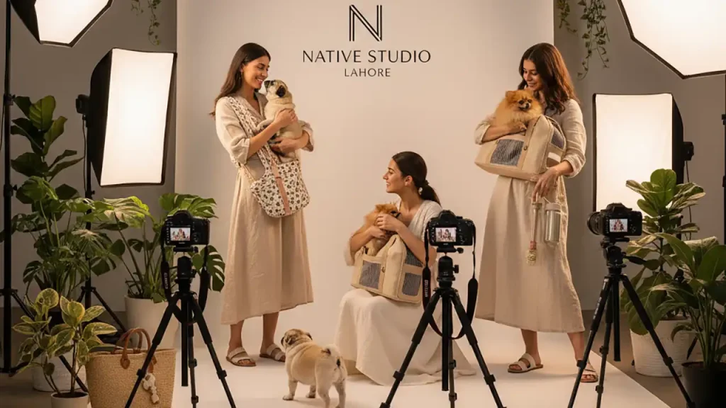 Pet-Loving Models Casting for Lifestyle E-Commerce Shoot in Lahore Park