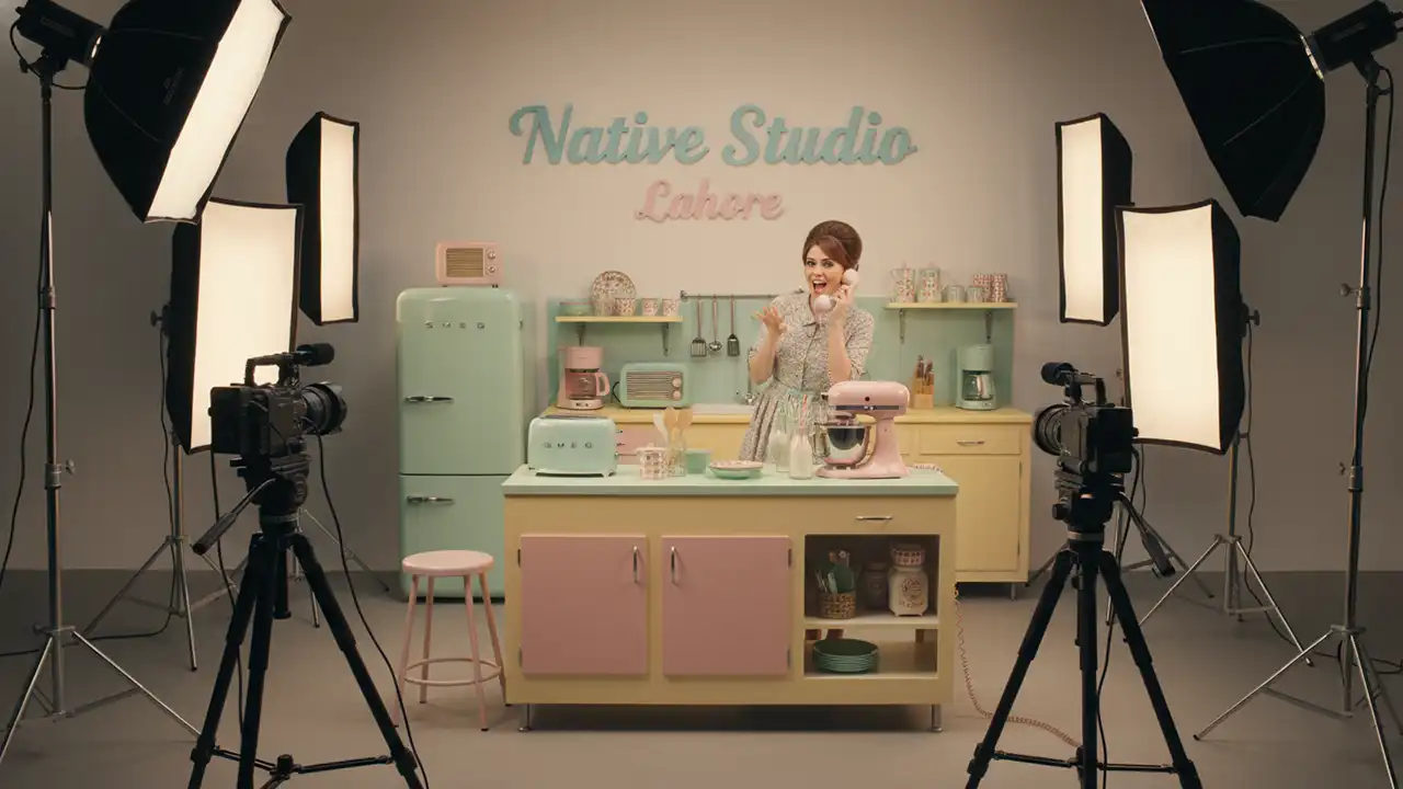 Retro Home Appliance Models Wanted for 60s-Style Catalogue in Lahore