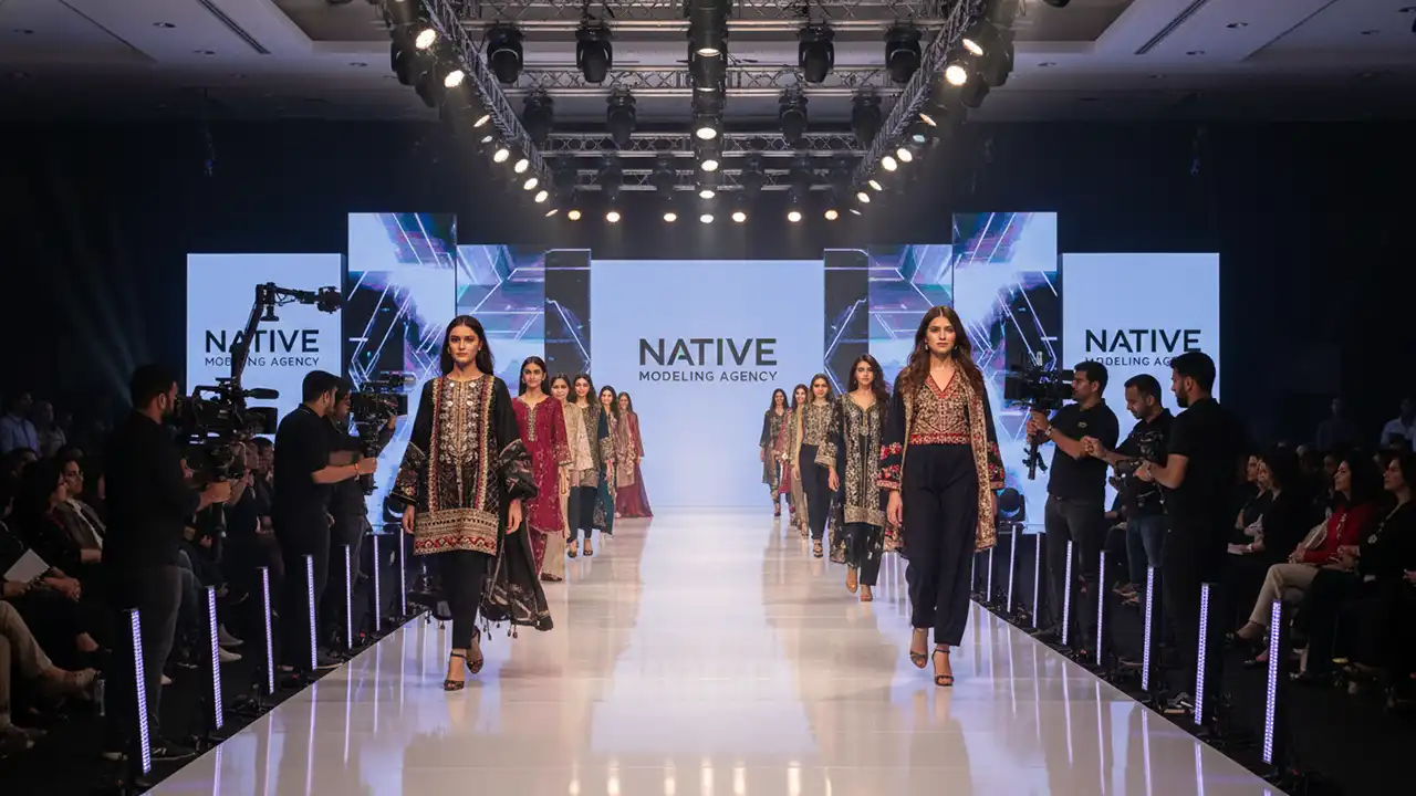 Learn essential runway rehearsal tips for Pakistani models from Native Modeling Agency (Lahore Modeling Agency). Discover how to prepare, what to wear, and how to impress designers during Fashion Week rehearsals